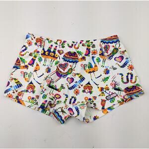 Crazy Pants Fiesta Cheer Shorts - Girls Medium 7-8